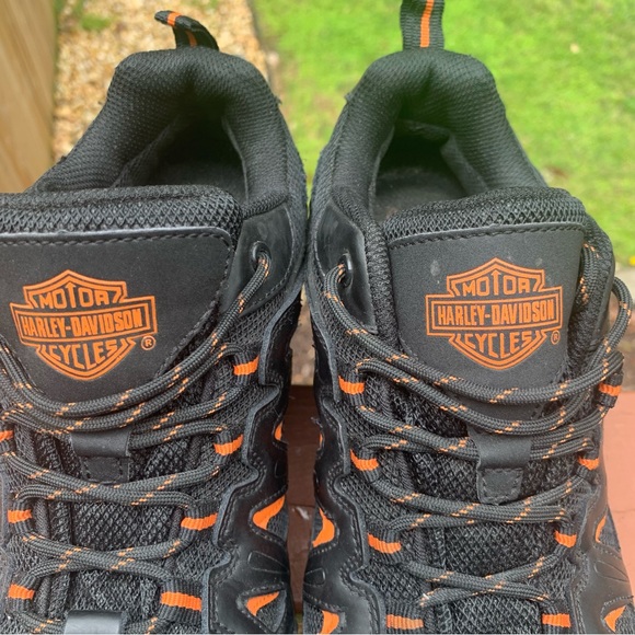 Men's Harley Davidson Composite Toe Eastfield WP Metal Free Work Shoe D93327 - Picture 15 of 16